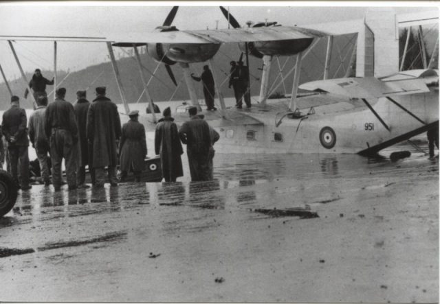 Stranraer launch 1941